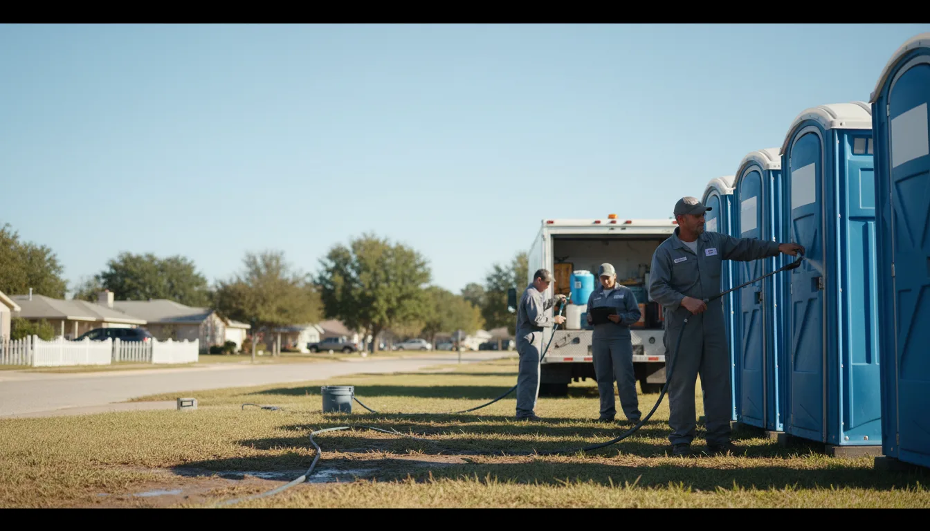 Long-Term Portable Toilet Rental in Oxford, MI near me